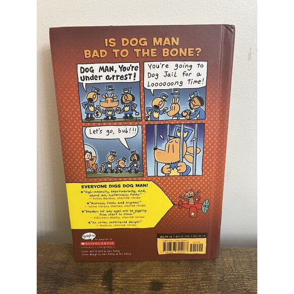 Very Good CDT Dog Man : Brawl of the Wild Hardcover Dav Pilkey - Picture 4 of 6